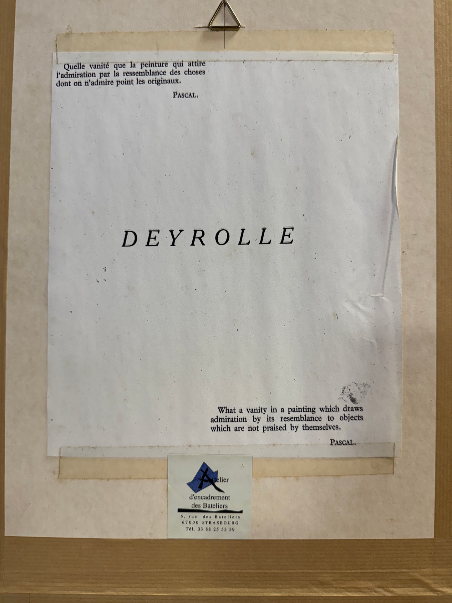 Jean DEYROLLE 1911-1967, lithographie abstraite num. 42/100 exemplaires
