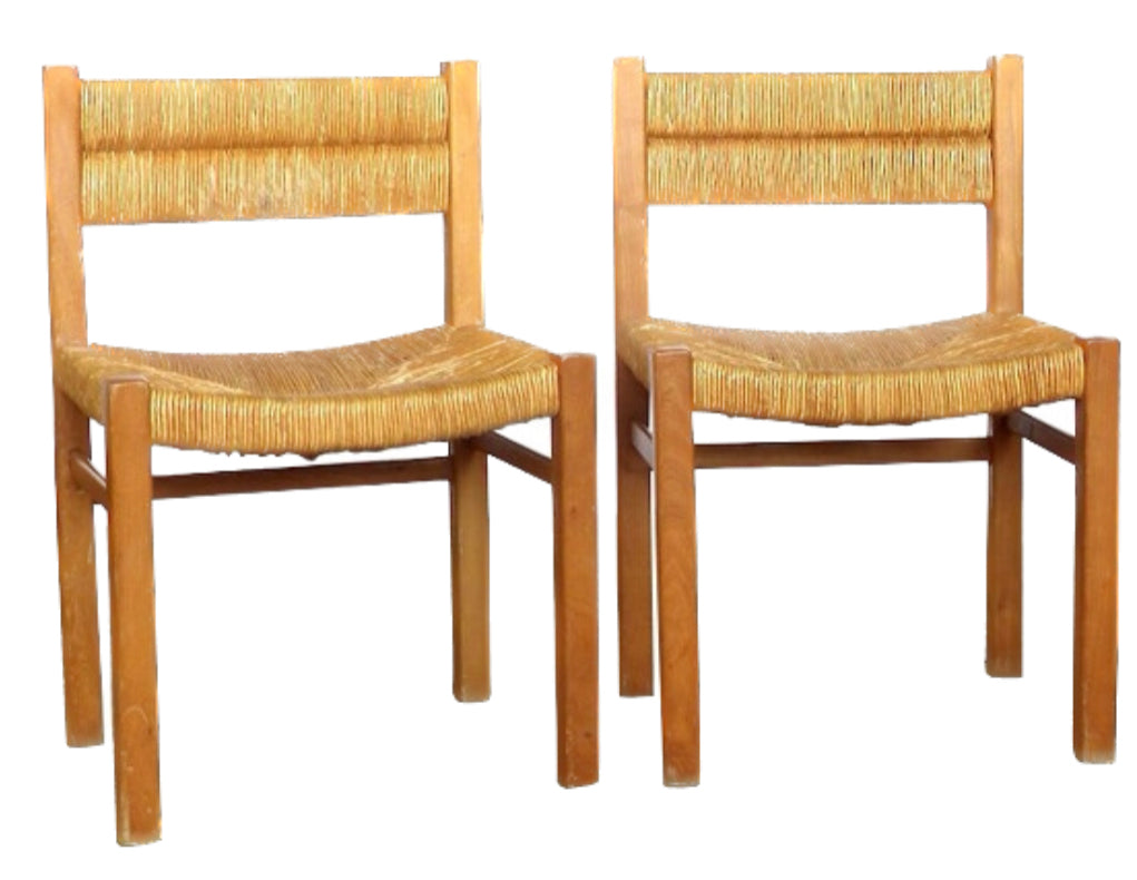 Pierre Gautier Delaye 1923-2006, série de 6 chaises de salle à manger "Série 2000"