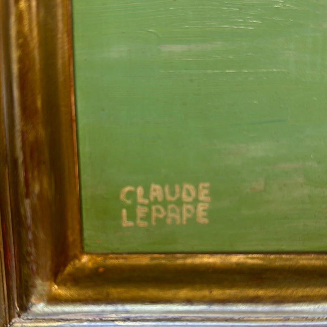 Claude LEPAPE, huile sur panneau