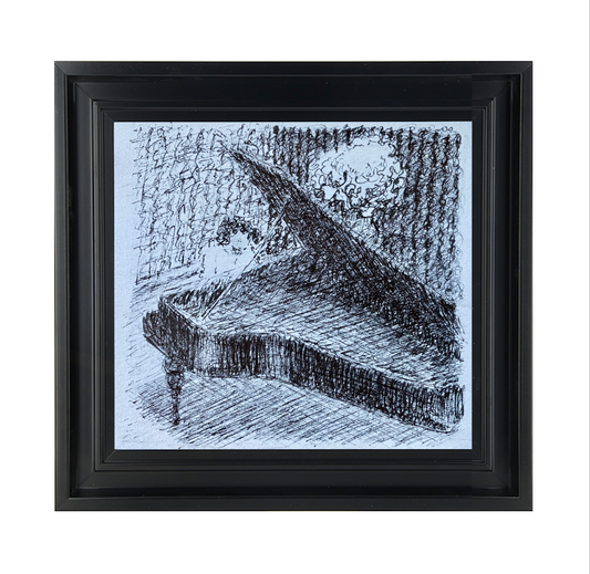 Gabriel GOUTTARD 1927-2015  Dessin n•14, crayon sur papier Canson