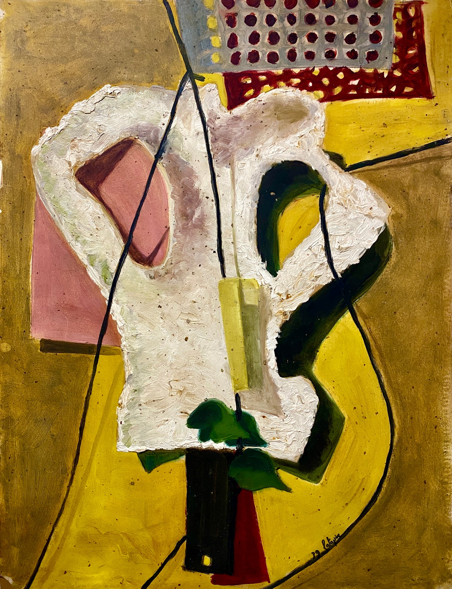 Art Deco period "Cubist-Surrealist" by Louis LATAPIE 1891-1972
