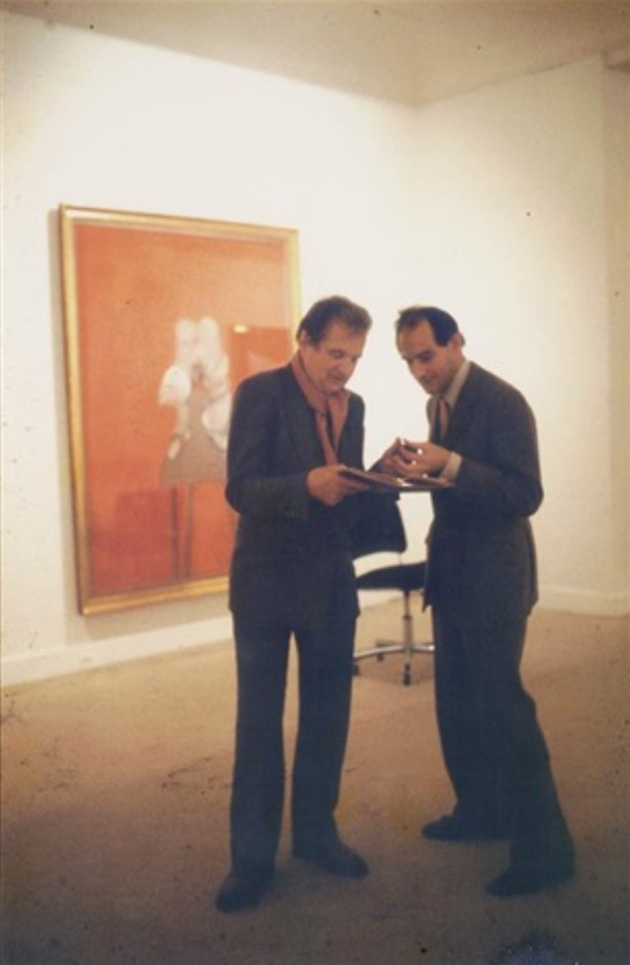 Horacio Rodolfo de Sosa Cordero 1945-2014, Huile sur Toile "Atelier De NEW YORK"